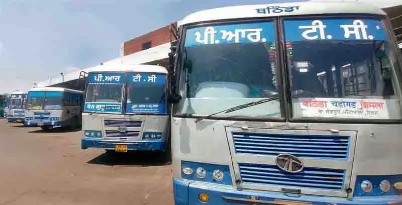 Punjab में आज 3,000 से अधिक बसें सड़कों पर नहीं चलेंगी Punjab में आज 3,000 से अधिक बसें सड़कों पर नहीं चलेंगी