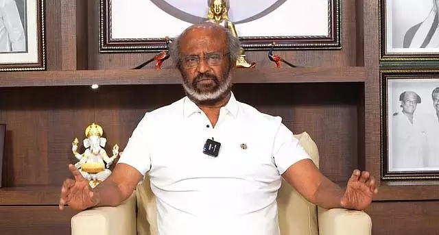 मुझे बधाई देने वाले सभी लोगों का तहे दिल से शुक्रिया: Rajinikanth मुझे बधाई देने वाले सभी लोगों का तहे दिल से शुक्रिया: Rajinikanth