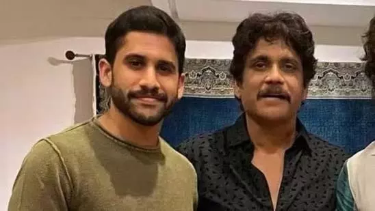 नागा चैतन्य ने ‘Coolie’ में पिता नागार्जुन का प्रदर्शन देखा नागा चैतन्य ने ‘Coolie’ में पिता नागार्जुन का प्रदर्शन देखा