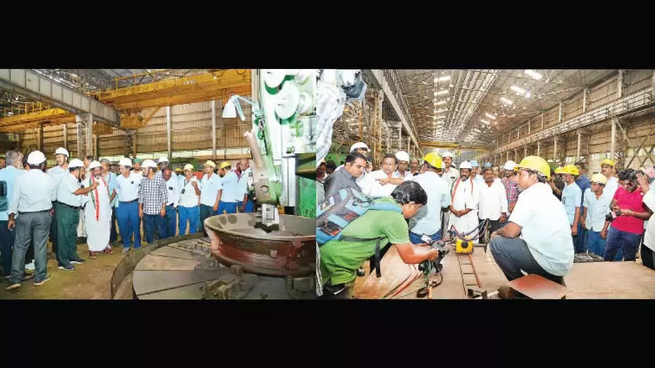 भट्टी ने सिंगरेनी की सहायक कंपनी APHMEL से प्रतिस्पर्धी भावना को बढ़ावा देने का आग्रह किया भट्टी ने सिंगरेनी की सहायक कंपनी APHMEL से प्रतिस्पर्धी भावना को बढ़ावा देने का आग्रह किया