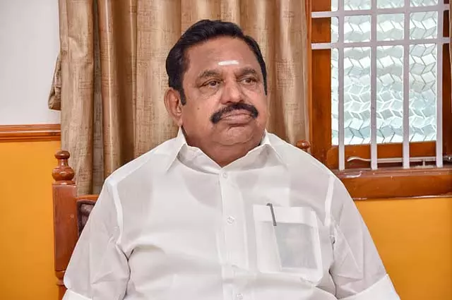 DMK सरकार AIADMK की योजनाओं की नकल और पेस्ट कर रही है: एडप्पादी पलानीस्वामी DMK सरकार AIADMK की योजनाओं की नकल और पेस्ट कर रही है: एडप्पादी पलानीस्वामी