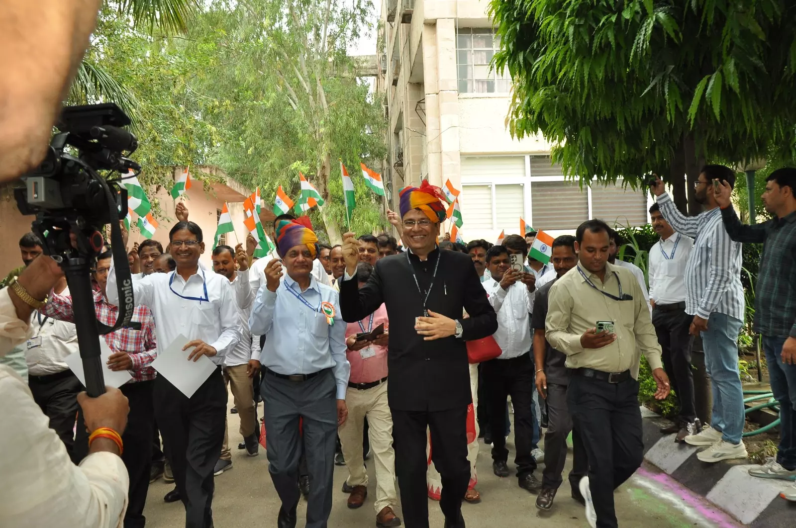 Jaipur: 79वें स्वतंत्रता दिवस पर पशुपालन विभाग में उत्सव और झंडारोहण Jaipur: 79वें स्वतंत्रता दिवस पर पशुपालन विभाग में उत्सव और झंडारोहण
