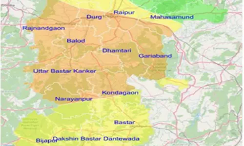 15 जिलों में बारिश होने के आसार