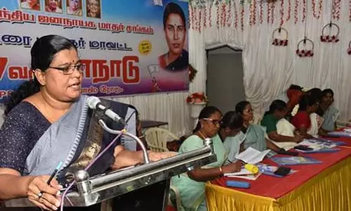 सरकार को सभी महिलाओं को अधिकार प्रदान करने चाहिए: डेमोक्रेटिक महिला एसोसिएशन सम्मेलन में प्रस्ताव