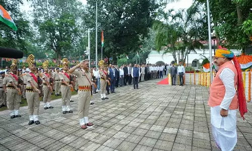MP : मुख्यमंत्री ने 79वें स्वतंत्रता दिवस पर भोपाल में ध्वजारोहण किया