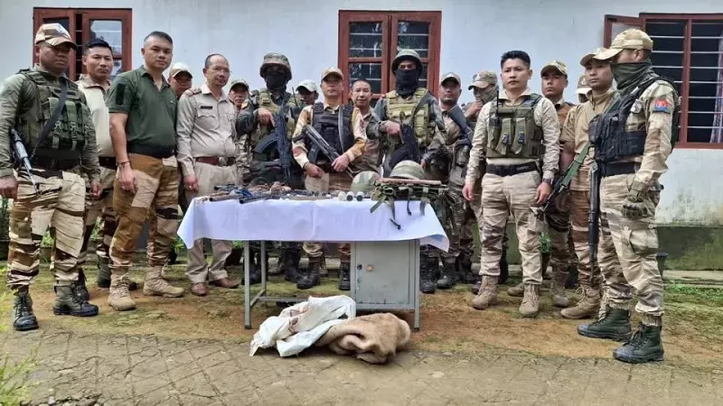 Manipur: स्वतंत्रता दिवस की पूर्व संध्या पर हथियारों का बड़ा जखीरा बरामद