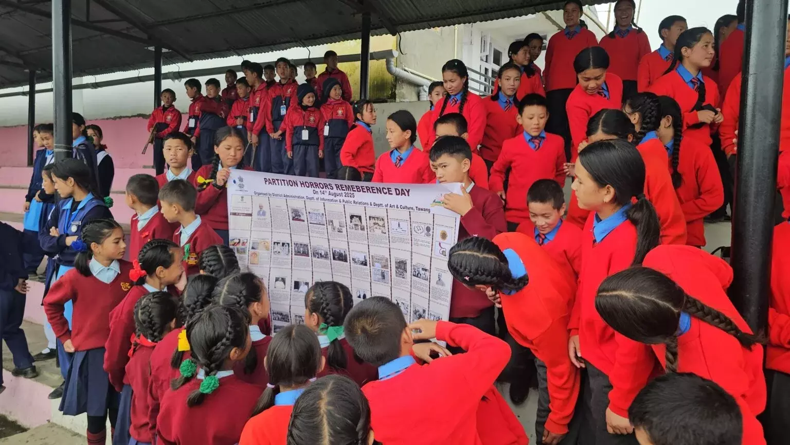 Arunachal: तवांग में विभाजन विभीषिका स्मृति दिवस मनाया गया Arunachal: तवांग में विभाजन विभीषिका स्मृति दिवस मनाया गया