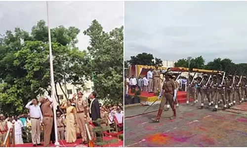 Tamil Nadu : विल्लुपुरम में स्वतंत्रता दिवस समारोह Tamil Nadu : विल्लुपुरम में स्वतंत्रता दिवस समारोह