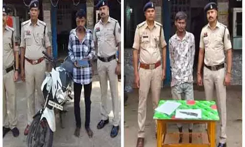भिलाई में चाकूबाज और लुटेरा गिरफ्तार भिलाई में चाकूबाज और लुटेरा गिरफ्तार