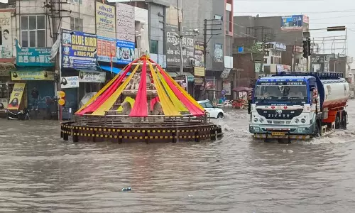 Haryana : मानसून के कहर से जींद जलमग्न