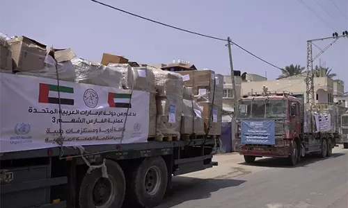 Gaza में मेडिकल मदद पहुंचा ऑपरेशन चिवालरस नाइट 3