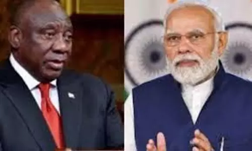 रामफोसा ने ग्लोबल आउटलुक काउंसिल में मोदी का स्वागत किया रामफोसा ने ग्लोबल आउटलुक काउंसिल में मोदी का स्वागत किया