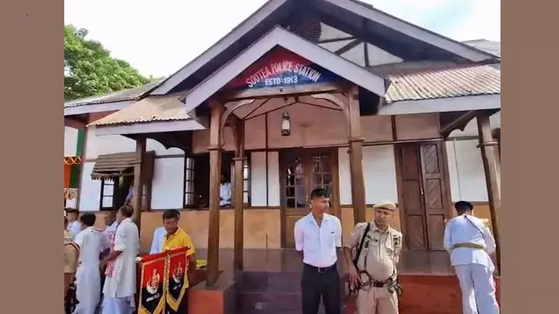 Assam  के सूटिया पुलिस स्टेशन पर 1942 में पहली बार तिरंगा फहराया गया था