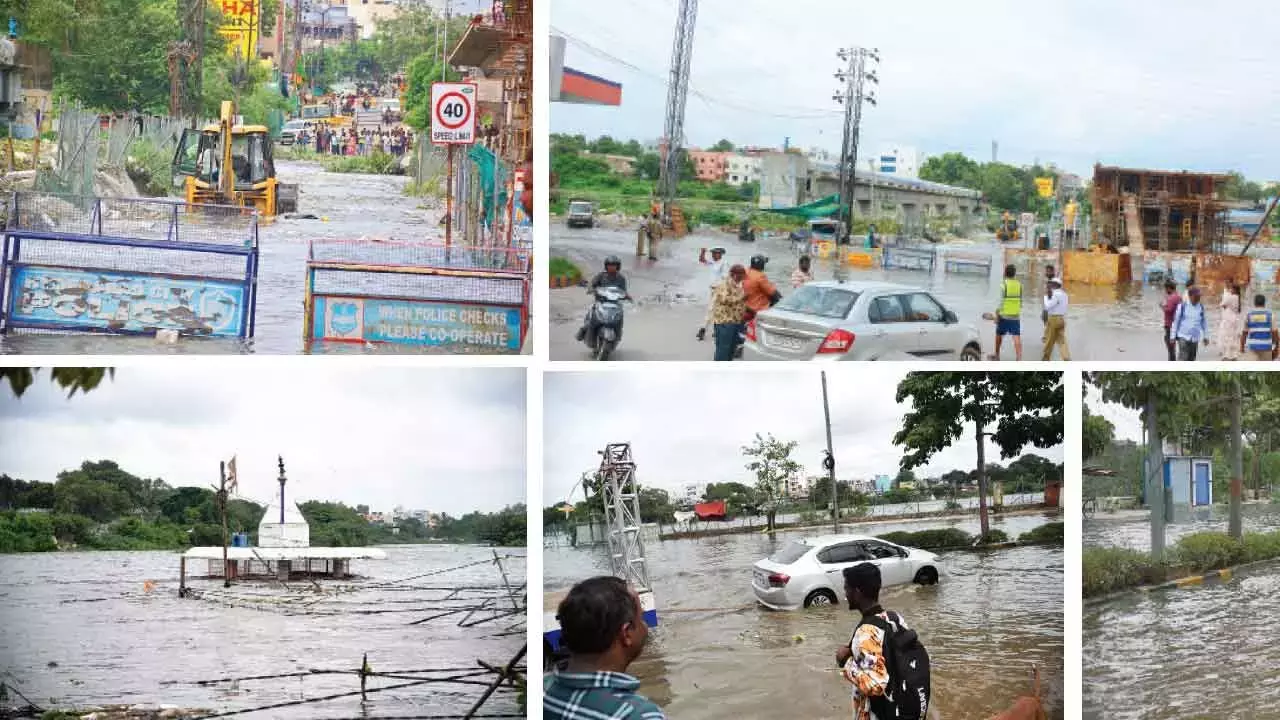 Telangana: मूसी में बाढ़ से निचले इलाकों के निवासी घबराए हुए हैं