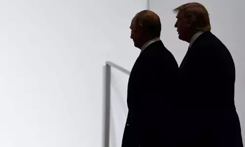 Trump-Putin शिखर सम्मेलन के लिए सीक्रेट सर्विस अलास्का शहर पहुँची