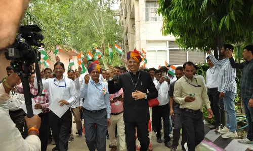 Jaipur: 79वें स्वतंत्रता दिवस पर पशुपालन विभाग में उत्सव और झंडारोहण