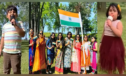 विदेश में आजादी का जश्न: प्रवासी भारतीयों ने उत्साह के साथ मनाया Independence Day विदेश में आजादी का जश्न: प्रवासी भारतीयों ने उत्साह के साथ मनाया Independence Day