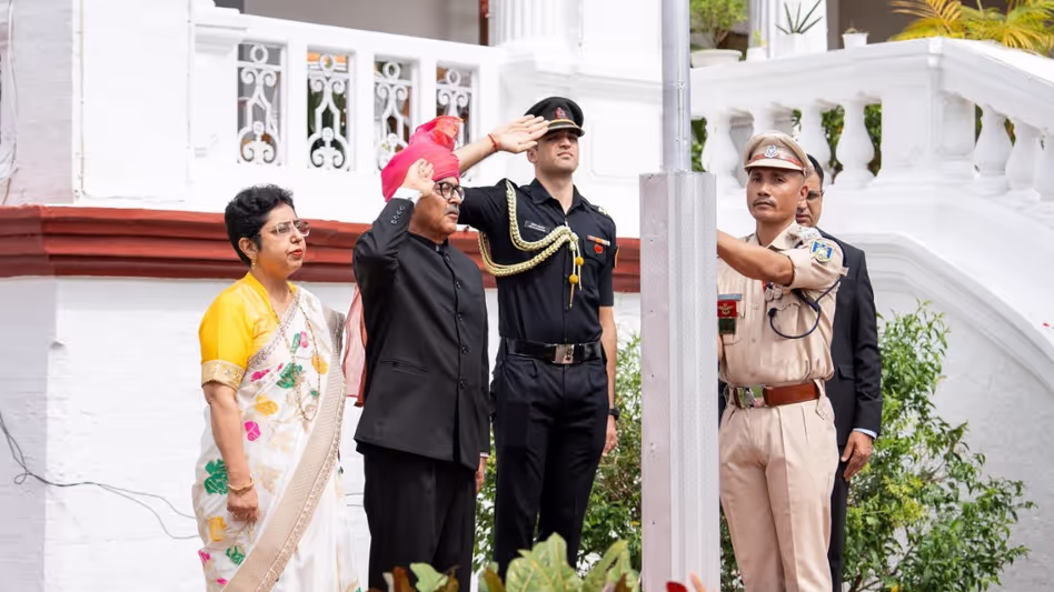 Manipur  के राज्यपाल ने कानून-व्यवस्था में जबरदस्त सुधार की सराहना की