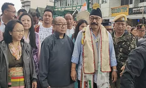 Sikkim : श्रृंगला का दार्जिलिंग में गर्मजोशी से स्वागत Sikkim : श्रृंगला का दार्जिलिंग में गर्मजोशी से स्वागत