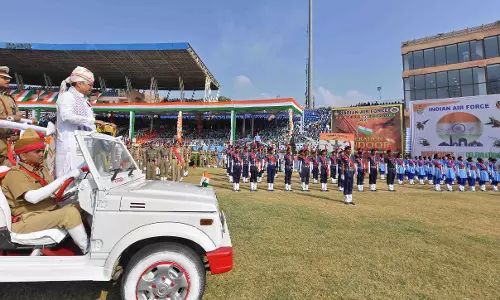 Jodhpur में 79वें स्वतंत्रता दिवस पर राज्य स्तरीय समारोह, CM शर्मा का संदेश Jodhpur में 79वें स्वतंत्रता दिवस पर राज्य स्तरीय समारोह, CM शर्मा का संदेश