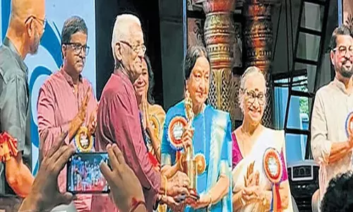 Padma  सुब्रह्मण्यम को नाट्यवेद पुरस्कार से सम्मानित किया गया
