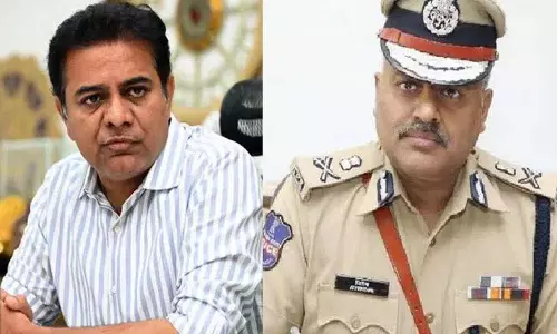 KTR ने डीजीपी जितेंद्र की मां के निधन पर शोक व्यक्त किया