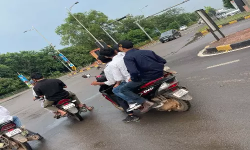 Raipur Breaking: VIP चौक से लेकर हर चौराहे तक पुलिस की नदारद मौजूदगी