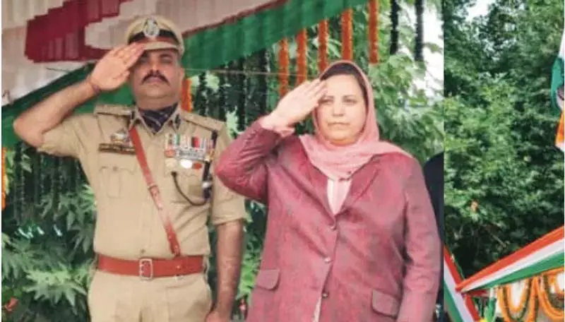 सकीना इटू ने अनंतनाग में तिरंगा फहराया, राष्ट्रीय नायकों का सम्मान किया सकीना इटू ने अनंतनाग में तिरंगा फहराया, राष्ट्रीय नायकों का सम्मान किया
