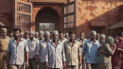 Indore: स्वतंत्रता दिवस पर 16 जेलों से 6 महिलाओं समेत 156 कैदी रिहा Indore: स्वतंत्रता दिवस पर 16 जेलों से 6 महिलाओं समेत 156 कैदी रिहा