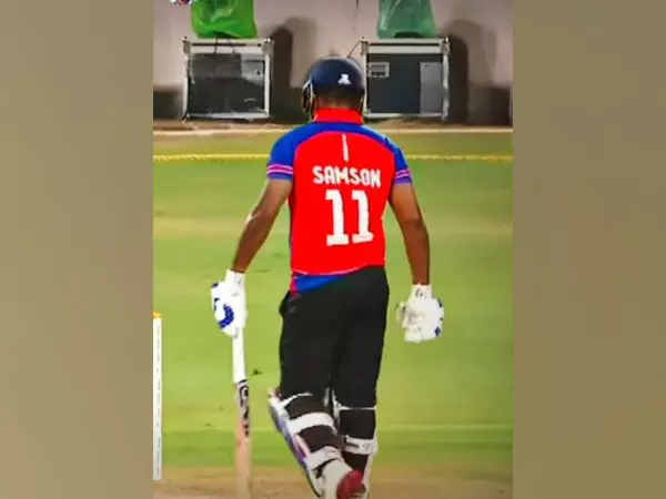 केरल क्रिकेट लीग से पहले दोस्ताना T20 में सैमसन ने अर्धशतक जड़ा केरल क्रिकेट लीग से पहले दोस्ताना T20 में सैमसन ने अर्धशतक जड़ा