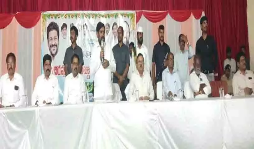 कांग्रेस सरकार अपने वादों पर अमल करे: पूर्व मंत्री Jagadish Reddy कांग्रेस सरकार अपने वादों पर अमल करे: पूर्व मंत्री Jagadish Reddy