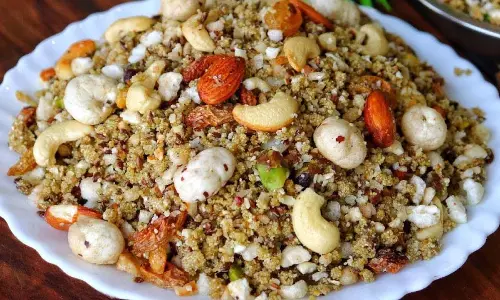 Dry Fruit Panjiri: कृष्ण कन्हैया के लिए स्वादिष्ट व्यंजन Dry Fruit Panjiri: कृष्ण कन्हैया के लिए स्वादिष्ट व्यंजन