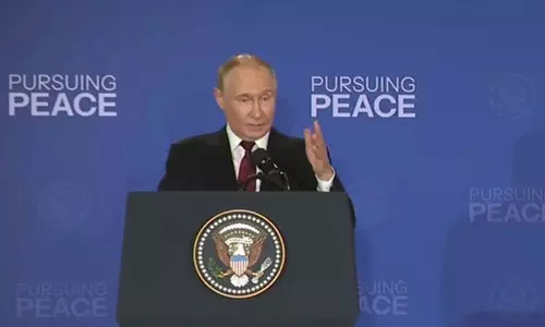 Putin ने की ट्रंप की सराहना, कहा- यूक्रेन की सुरक्षा ज़रूरी