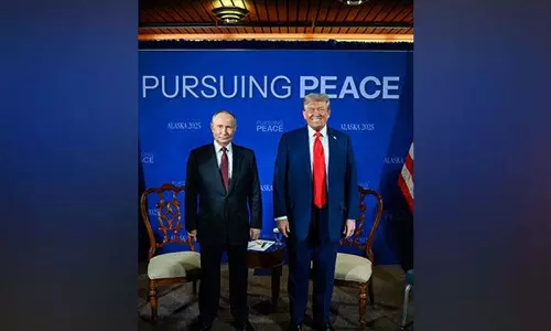 Trump और पुतिन के बीच अलास्का में ऐतिहासिक वार्ता, यूक्रेन में युद्धविराम एजेंडे में शीर्ष पर