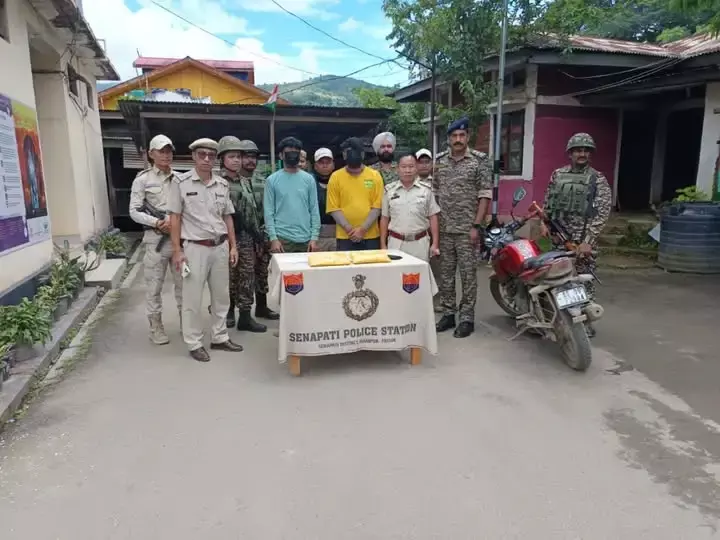 Manipur: 5 करोड़ रुपये की हेरोइन जब्त, दो गिरफ्तार