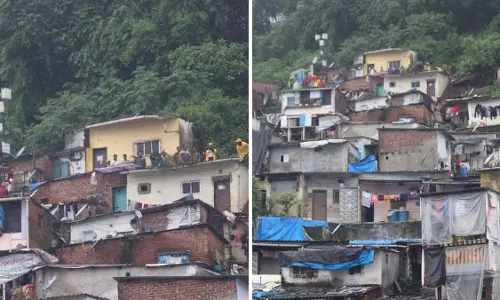Mumbai: विक्रोली में भारी बारिश के चलते भूस्खलन, 2 की मौत, 2 घायल