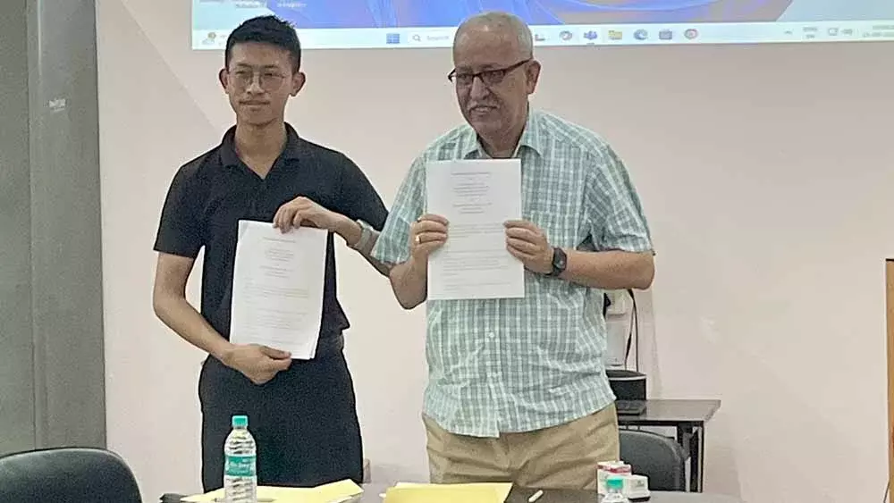 ICFAI यूनिवर्सिटी नागालैंड ने नेक्सससिफरगार्ड इंडिया के साथ समझौता ज्ञापन पर हस्ताक्षर किए ICFAI यूनिवर्सिटी नागालैंड ने नेक्सससिफरगार्ड इंडिया के साथ समझौता ज्ञापन पर हस्ताक्षर किए