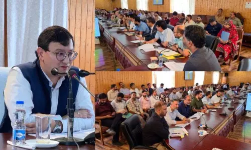 DDC ने जिला पूंजीगत व्यय बजट के तहत प्रगति की समीक्षा की