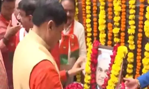 CM मोहन यादव ने अटल बिहारी वाजपेयी को दी श्रद्धांजलि
