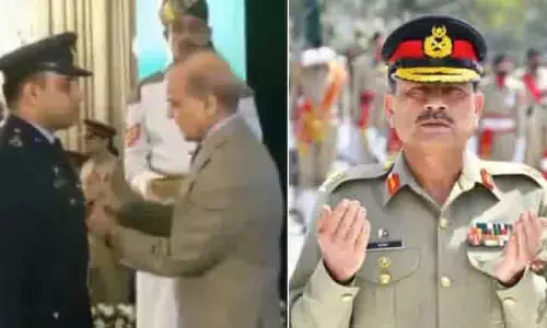 Pakistan ने भारत के खिलाफ काल्पनिक जीत के लिए 488 पदक बांटे Pakistan ने भारत के खिलाफ काल्पनिक जीत के लिए 488 पदक बांटे