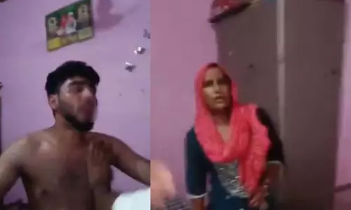 Baghpat: महिला के पति ने अर्धनग्न युवक को आपत्तिजनक स्थिति में पकड़ा Baghpat: महिला के पति ने अर्धनग्न युवक को आपत्तिजनक स्थिति में पकड़ा