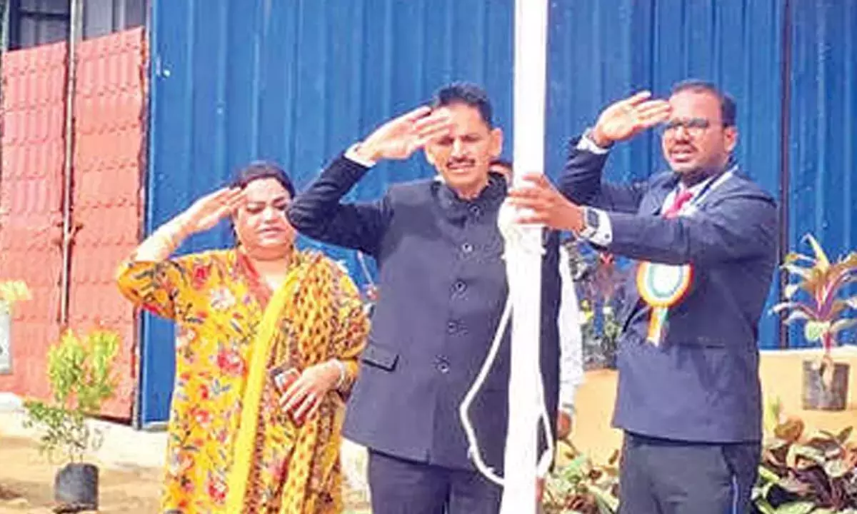Andhra: बेस्ट इनोवेशन यूनिवर्सिटी ने 79वां स्वतंत्रता दिवस मनाया Andhra: बेस्ट इनोवेशन यूनिवर्सिटी ने 79वां स्वतंत्रता दिवस मनाया