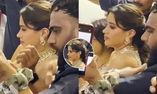मुंबई दही हांडी में Janhvi Kapoor को झेली भारी भीड़ की परेशानी