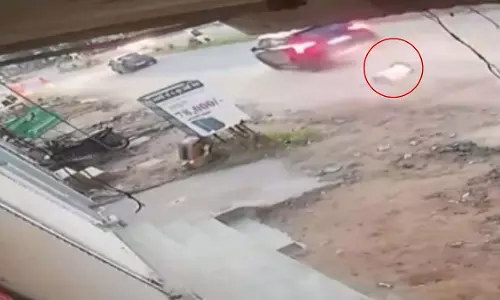 Jaipur : तेज रफ्तार कार ने रिटायर्ड सेना कैप्टन को कुचला