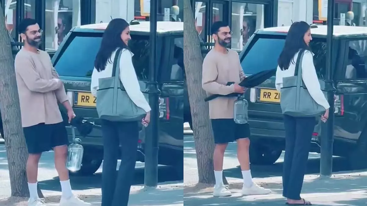 Virat-Anushka : लंदन में, स्थानीय लोगों के बीच देखे गए Virat-Anushka : लंदन में, स्थानीय लोगों के बीच देखे गए