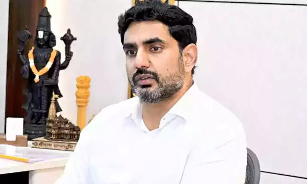 Andhra की परियोजनाओं को मंजूरी दिलाने के लिए केंद्रीय मंत्रियों से मिलेंगे लोकेश Andhra की परियोजनाओं को मंजूरी दिलाने के लिए केंद्रीय मंत्रियों से मिलेंगे लोकेश