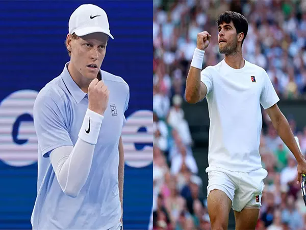 World No. 1 जैनिक सिनर का सिनसिनाटी ओपन के फाइनल में कार्लोस अल्काराज़ से मुकाबला World No. 1 जैनिक सिनर का सिनसिनाटी ओपन के फाइनल में कार्लोस अल्काराज़ से मुकाबला
