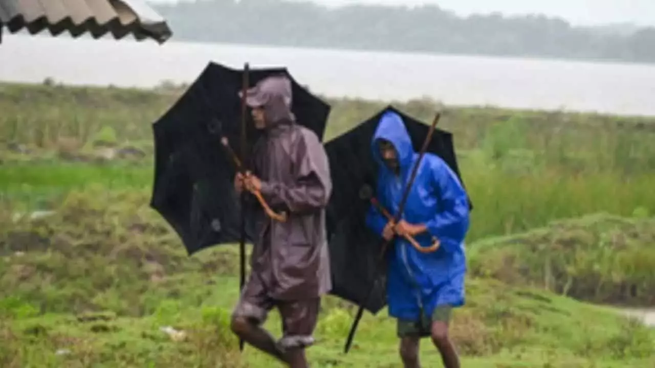 मौसम विभाग ने Odisha के कई हिस्सों में भारी बारिश की चेतावनी जारी की मौसम विभाग ने Odisha के कई हिस्सों में भारी बारिश की चेतावनी जारी की