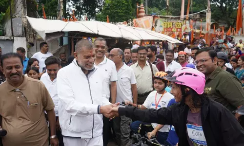 Ride & Rise साइकिल रैली में शामिल हुए विधायक किरण सिंहदेव Ride & Rise साइकिल रैली में शामिल हुए विधायक किरण सिंहदेव