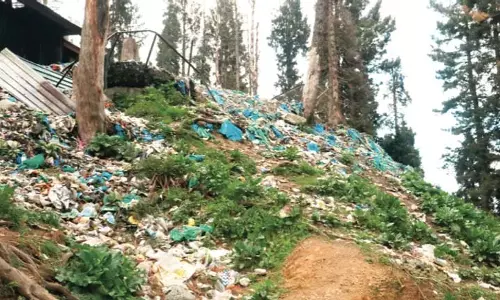 अव्यवस्थित कचरा निपटान के कारण Gulmarg में ठोस अपशिष्ट प्रबंधन का अभाव